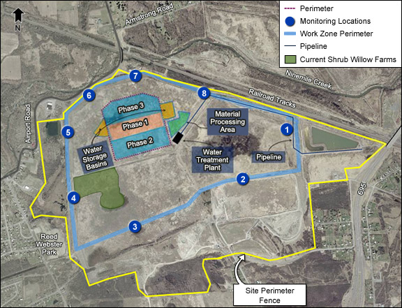 Study Area Monitor Locations