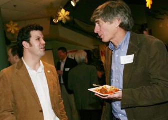 Frank Moses and MOST Exhibits Project Manager Dr. Peter Plumley