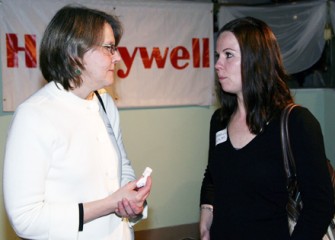 Carol Stokes-Cawley from Audubon and Terhi Majanen from SUNY-ESF Talk About Local Habitat Education