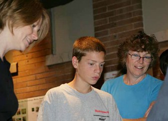 Students and Parents Explore New Exhibits