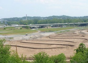 Geddes Brook will meander through the new wetlands