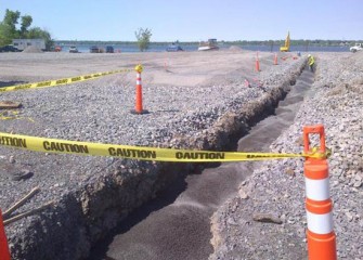 Preparation begins for offices at the lakeshore