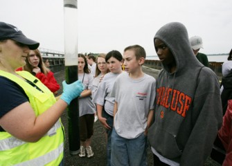 Students Learn about the Science of the Onondaga Lake Cleanup