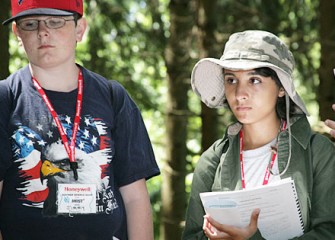 Salina Fasulo Listens Closely to a Lesson on Local Biodiversity