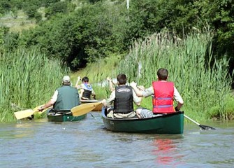 Boy Scout Troop 333 on Nine Mile Creek