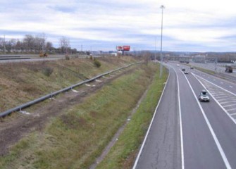 The double-walled pipeline runs along route I-690.