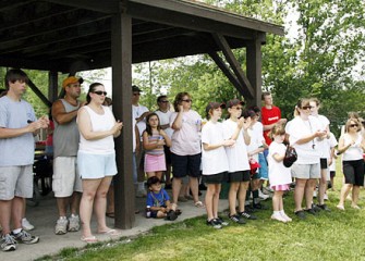 Camillus Community Members Join the Ceremony for a Renovated Reed Webster Park Playground