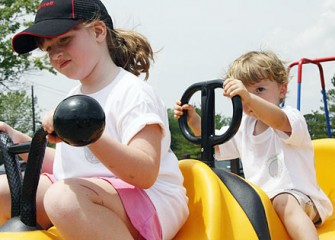 Sarah Morrell and Billy Assaf Ride the New Bumblebee