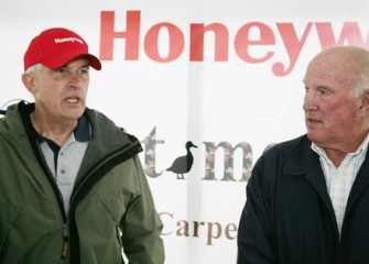 Onondaga County Legislators Jim Corbett and Bob Warner