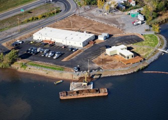 Onondaga Lake Visitors Center along the southwest shoreline in Geddes.