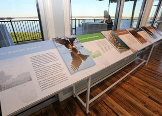 Displays highlight DEC's cleanup plan, progress to date, the re-establishment of wetlands, and extensive habitat enhancements.