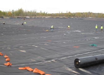 Technicians Inspect and Test the Liner After Installation