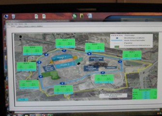 Air Monitoring Results are Posted on the Website and Show the Locations of the Fixed Monitors