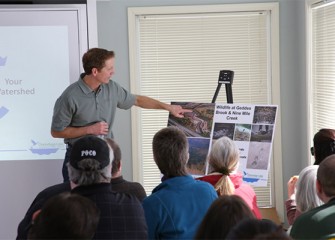 Ryan Davis, Ph.D., senior managing scientist at Anchor QEA, describes enhancements made at the Geddes Brook Wetland and Nine Mile Creek.