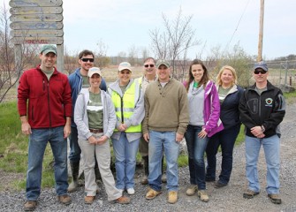 Parsons employees help make the day a success.