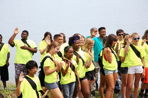 Summer Science Week students became environmental stewards taking a pledge to protect and conserve the natural resources of Onondaga Lake.