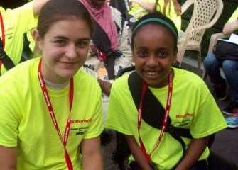 Students arrive excited to begin Honeywell Summer Science Week at the MOST with a boat tour of Onondaga Lake.