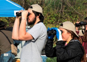 Participants track birds seen in the vicinity.