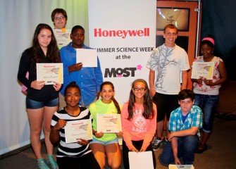 Honeywell Summer Science Week at the MOST is sponsored by Honeywell Hometown Solutions, Honeywell’s corporate citizenship initiative.