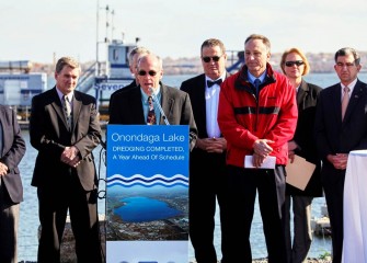 "The transformation of Onondaga Lake, the water quality changes, are nothing short of amazing” said Charles Driscoll, Ph.D., Syracuse University Distinguished Professor of Environmental Systems Engineering. “I hope this moment is a tipping point and Central New York will come to embrace this lake as a resource.”