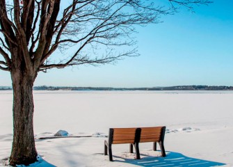 “Winter’s Solitude” Photo by Bob Walker