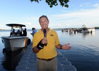 Onondaga County Water Environment Protection Commissioner Tom Rhoads said he couldn’t thank people enough for showing up and being part of the community spirit exhibited at the event.