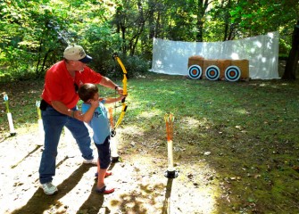 The annual Honeywell Sportsmen’s Days at Carpenter’s Brook draws budding outdoor enthusiasts of all ages, including many children.