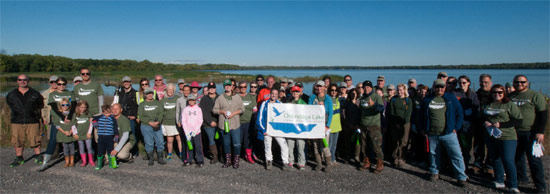 05 Since the formation of the Corps in summer 2012, 16 events have brought together more than 650 volunteers who have become environmental stewards and Corps members. In recognition of their work, the Onondaga Lake Conservation Corps was awarded a U.S. Environmental Protection Agency 2015 Environmental Champion Award.