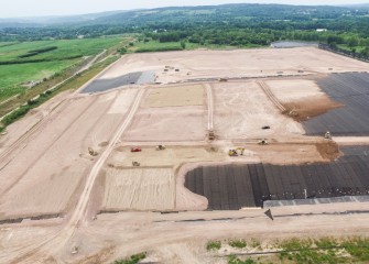 Nearly 30 workers, including engineers, construction managers, craft laborers and a health and safety officer, are working daily at the site.