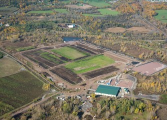 Honeywell is working in cooperation with local environmental and wildlife stakeholders to explore innovative ways to enhance the traditional vegetated landfill cover. Planting will continue in 2017.