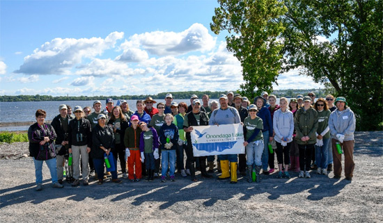 Since the formation of the Corps in summer 2012, 17 events have brought together more than 650 volunteers who have become environmental stewards and Corps members. In recognition of their work, the Onondaga Lake Conservation Corps was awarded a U.S. Environmental Protection Agency 2015 Environmental Champion Award.