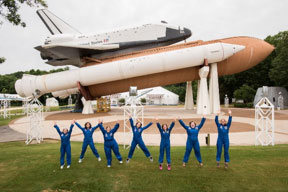 “Participation in HESA was an inspirational and meaningful professional development experience,” said Katherine Clift, pictured above third from right. “The skills I learned in one week will help enhance my ability to teach science to my students for years to come.”