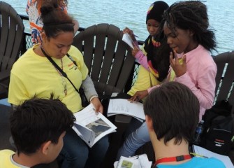 Students become familiar with a field guide of information about the Onondaga Lake watershed. Students will use their workbooks to record observations throughout the week.