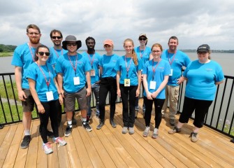 Science counselors and camp assistants are an integral part of the weeklong program. This year two counselors were former student participants in Honeywell Summer Science Week.