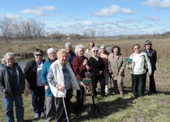 “The Garden Center Association of Central New York is excited to leave another permanent legacy for the community,” said association Co-President Eunice Tompkins.