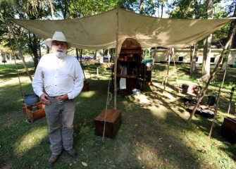 Honeywell Sportsmen’s Days also included various living history displays.