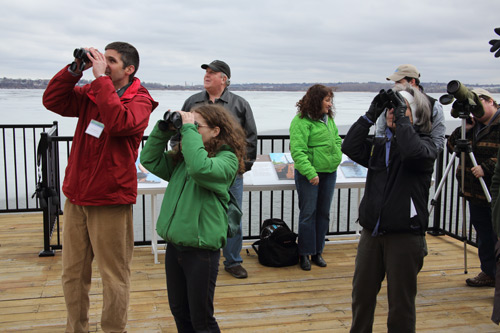 Visitors will meet the photographers who captured the images and will have an opportunity to look for birds in their natural habitat with experts from the Montezuma Audubon Center and Onondaga Audubon. (Picture is from a previous photography exhibit.)