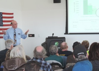 Neil Ringler, Vice Provost at SUNY College of Environmental Science and Forestry, is an avid fisherman and has studied the Onondaga Lake fishery for more than 30 years.