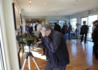 Nearly 400 Central New Yorkers viewed images of birds and other wildlife at the “Nature’s Resurgence at Onondaga Lake” photography exhibit March 24-25.